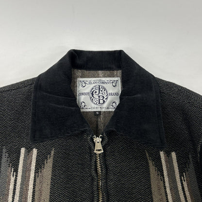 JELADO ジェラード 美品 CB71427 ｽﾓｰｸﾌﾞﾗｯｸ BASIC COLLECTION Sitting Bull/ｼｯﾃｨﾝｸﾞﾌﾞﾙ ﾁﾏﾖｼﾞｬｹｯﾄ ジャケット S