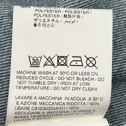 OFF-WHITE オフホワイト OWYM004E20DEN002 ライトブルー カットオフ ロングスリーブ デニムワンピース ワンピース