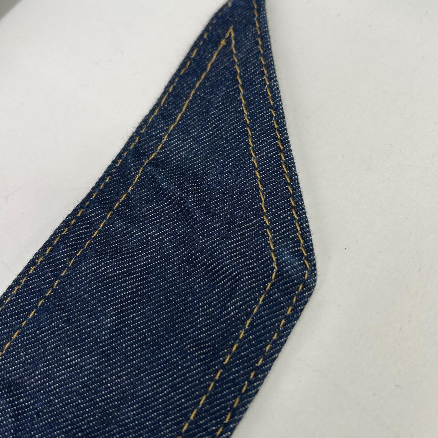 MINEDENIM Indigo Double Long Sleeve Denim Dress
