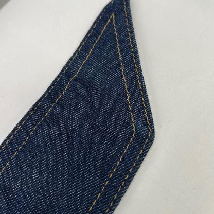 MINEDENIM Indigo Double Long Sleeve Denim Dress