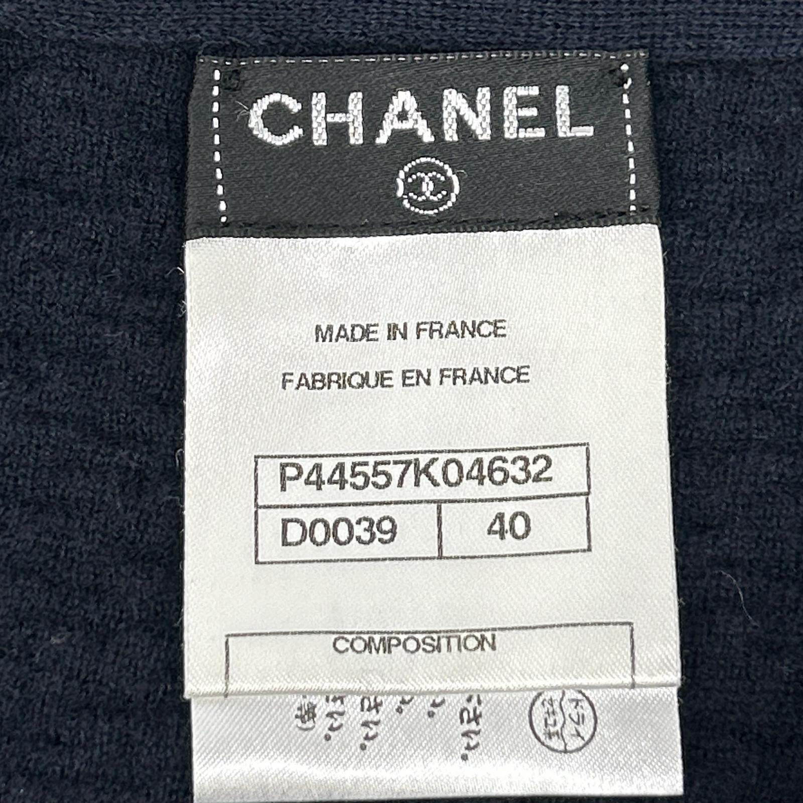 CHANEL Chanel [Domestic Authentic] P44557K04632 Coco Mark Waffle Sleeveless Dress