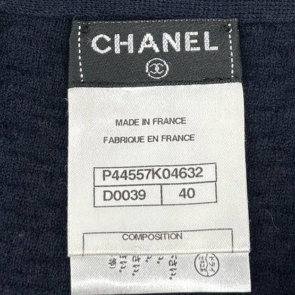 CHANEL Chanel [Domestic Authentic] P44557K04632 Coco Mark Waffle Sleeveless Dress