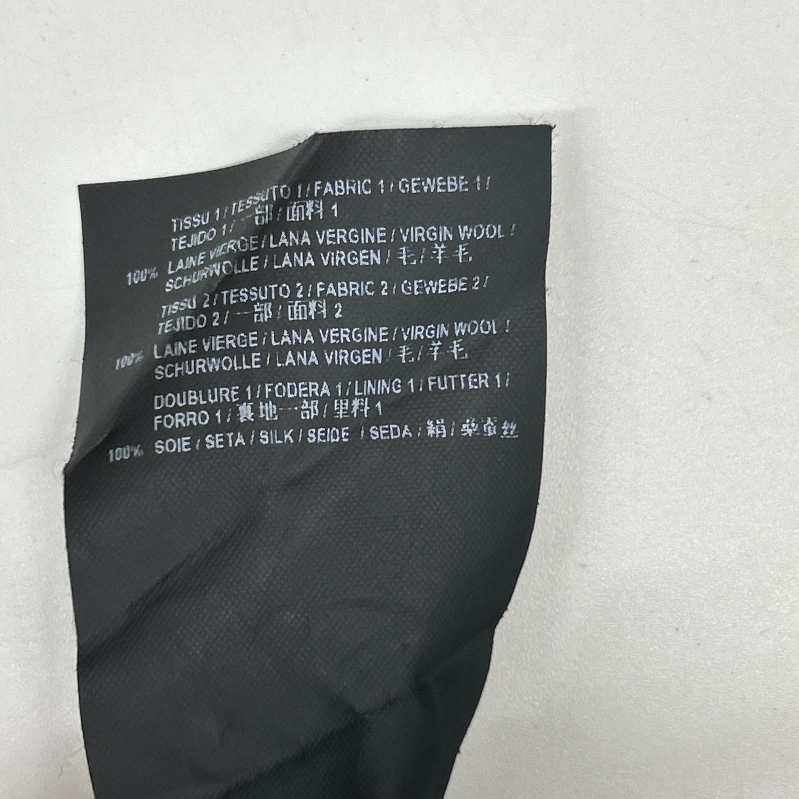 SAINT LAURENT PARIS 圣罗兰巴黎 533479 18年 白黑 羊毛 粗花呢长裙 半身裙