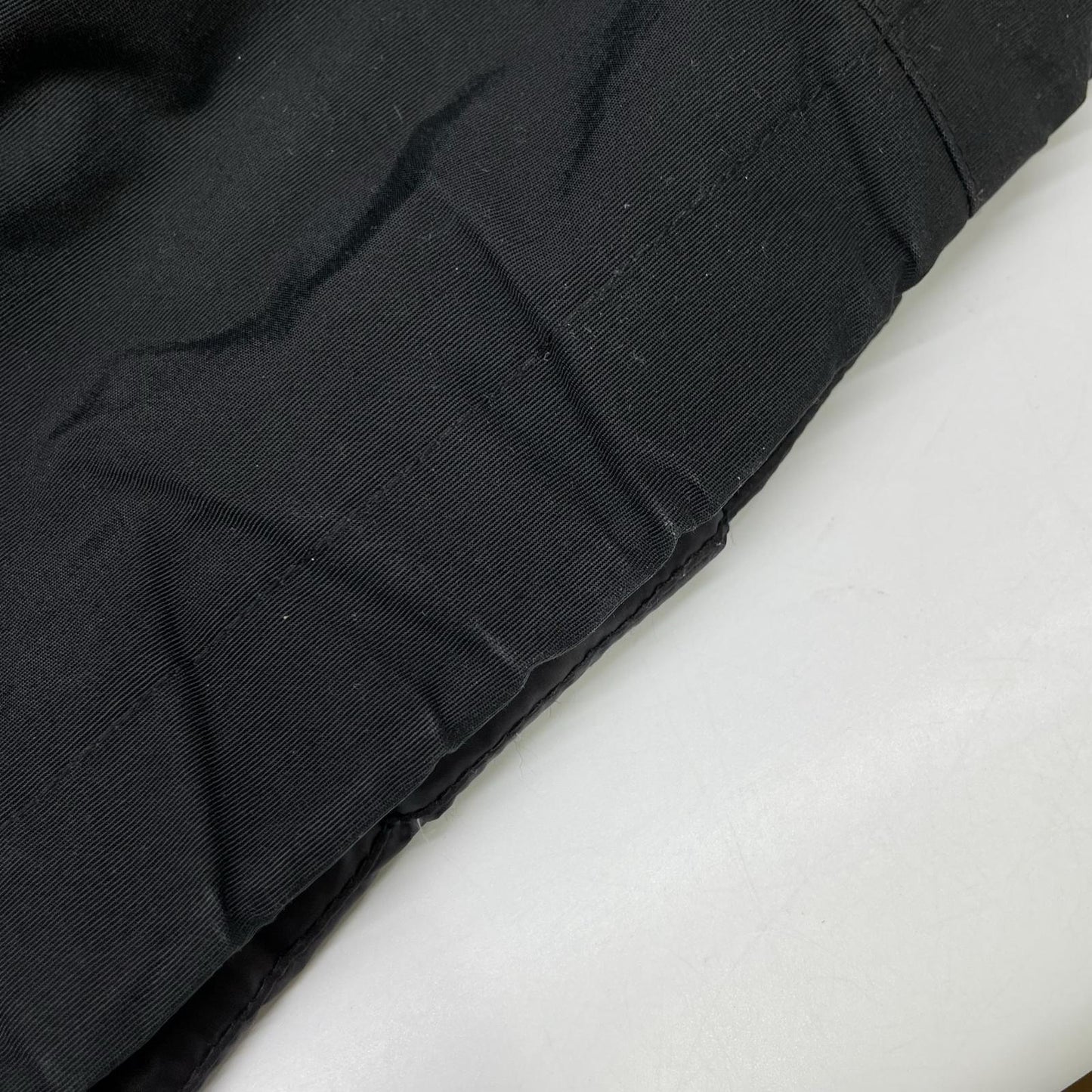 WOOLRICH ウールリッチ WWCPS2807 ブラック BOW BRIDGE/ボウブリッジ ラビットファー フーデッドダウンコート ジャケット