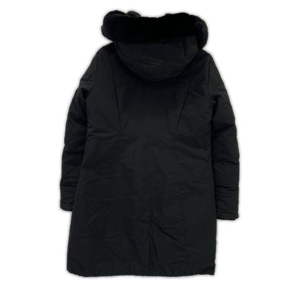 WOOLRICH ウールリッチ WWCPS2807 ブラック BOW BRIDGE/ボウブリッジ ラビットファー フーデッドダウンコート ジャケット