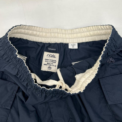 nanamica ナナミカ 25SS S25SC006 ネイビー ナイロン Cargo Deck Pants ボトムス
