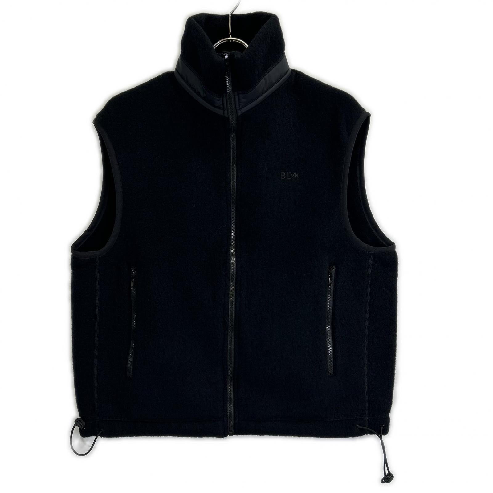 BLAMINK Blamink 25AW 7925-2-220434 Black BM P Fleece Vest 36 Women's