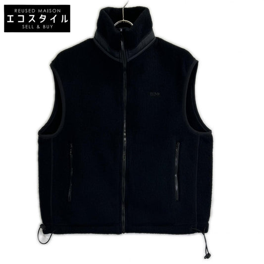 BLAMINK Blamink 25AW 7925-2-220434 Black BM P Fleece Vest 36 Women's