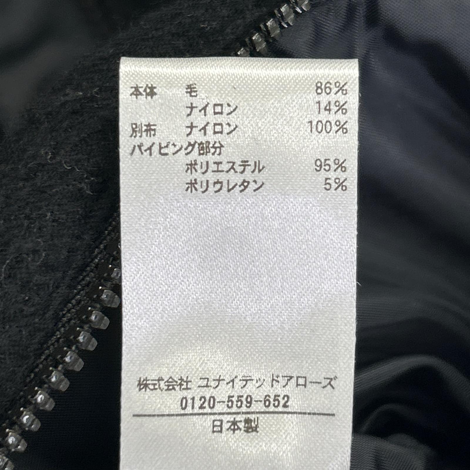 BLAMINK Blamink 25AW 7925-2-220434 Black BM P Fleece Vest 36 Women's