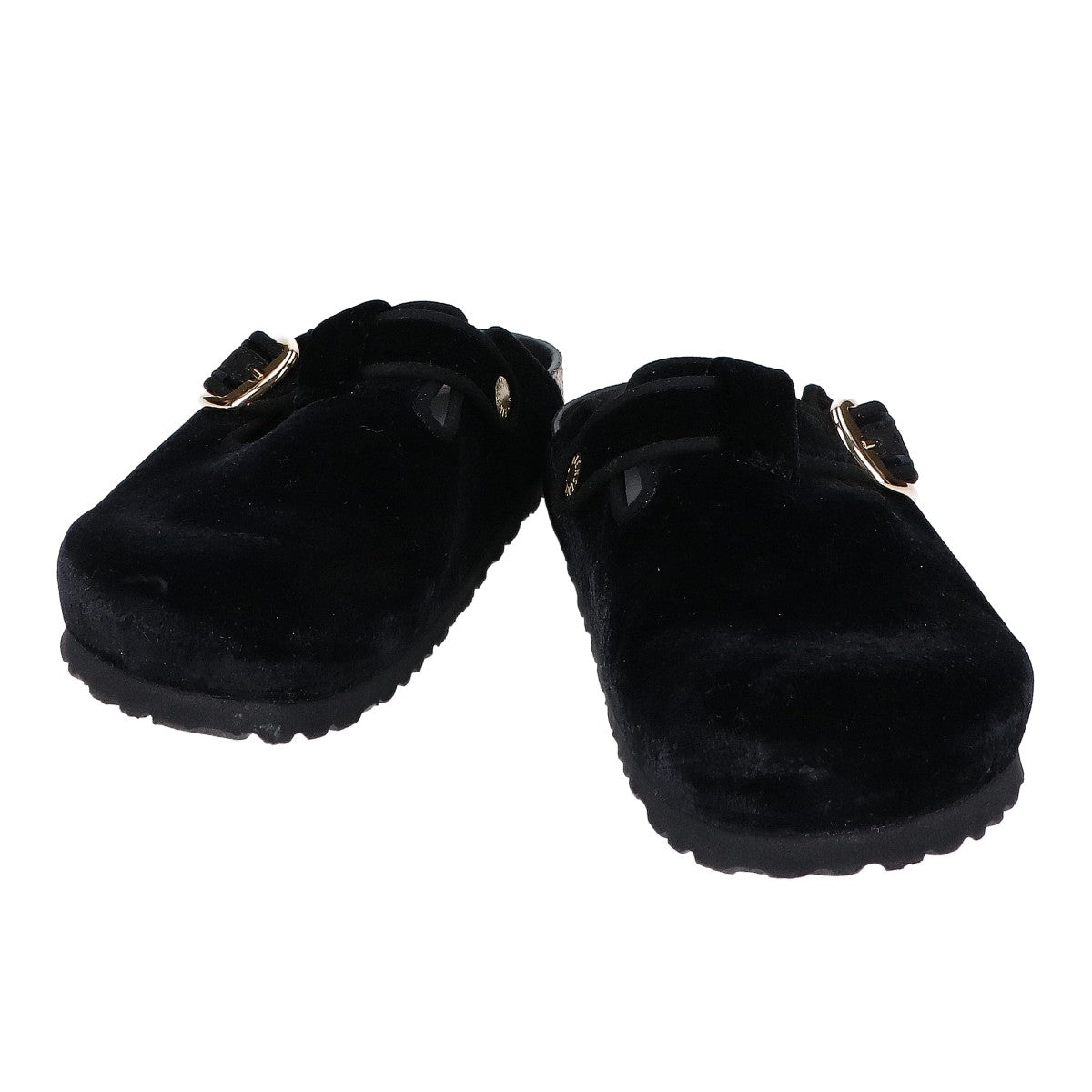 BIRKENSTOCK ビルケンシュトック UA別注 BOSTON ボストン ベルベット ゴールドバックル サンダル シューズ