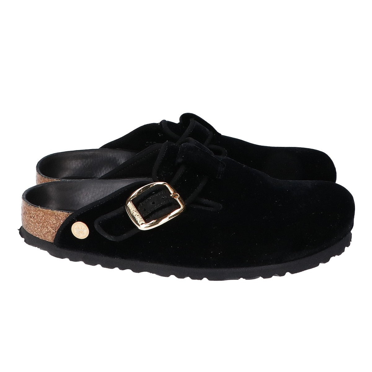 BIRKENSTOCK ビルケンシュトック UA別注 BOSTON ボストン ベルベット ゴールドバックル サンダル シューズ