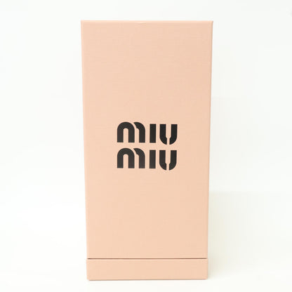 MIUMIU Miu Miu 24AW 5TT215 Technical Yarn Trick Leather Strap Bag Charm Key Holder