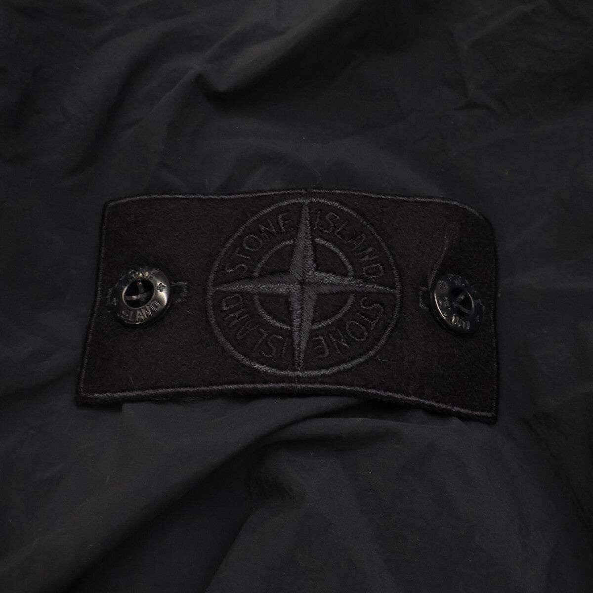STONE ISLAND ストーンアイランド 【美品/国内正規】K1S157100014 S00F6 GHOST PIECE NYLON SMERIGLIATO ドローコード フーデッド ミディアム コート