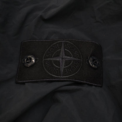 STONE ISLAND ストーンアイランド 【美品/国内正規】K1S157100014 S00F6 GHOST PIECE NYLON SMERIGLIATO ドローコード フーデッド ミディアム コート