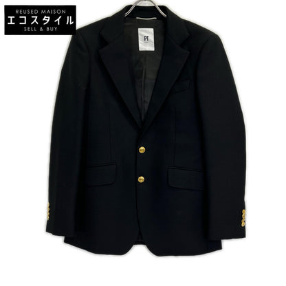 PT TORINO TL3FMP010LAC Black Wool Gold Button Single Jacket