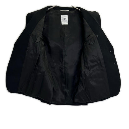 PT TORINO TL3FMP010LAC Black Wool Gold Button Single Jacket