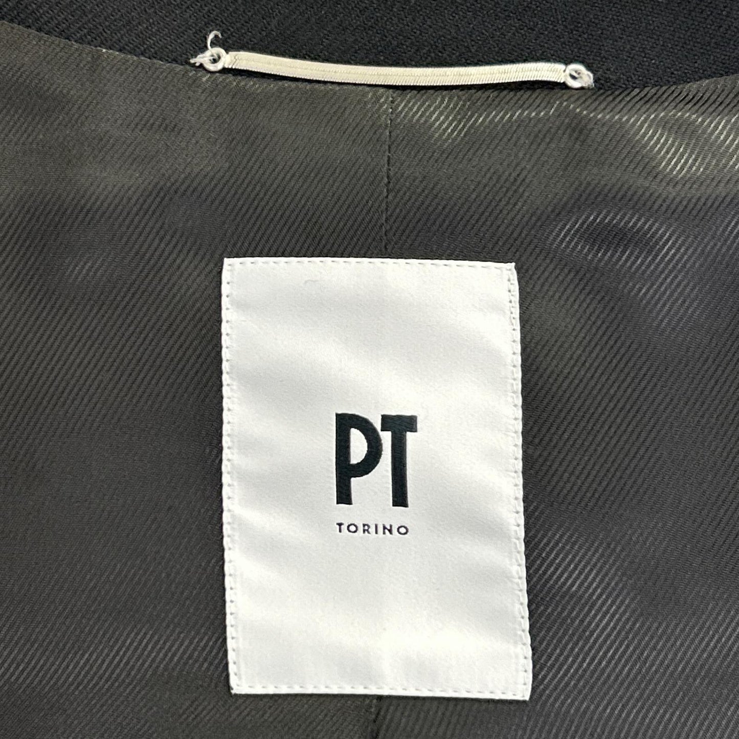 PT TORINO TL3FMP010LAC Black Wool Gold Button Single Jacket