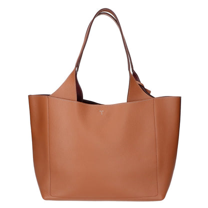 TOD'S トッズ 【美品】XBWAPAP0300QRI9P13 T タイムレス レザー トートバッグ