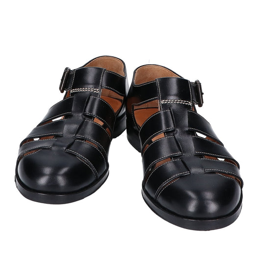 Giacometti. ジャコメッティ FG166 ﾌﾞﾗｯｸ ｶｰﾌﾚｻﾞｰ ｸﾞﾙｶｻﾝﾀﾞﾙ シューズ 39