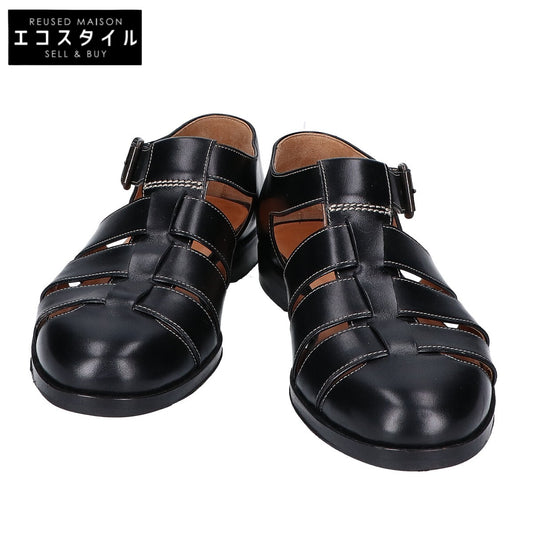 Giacometti. ジャコメッティ FG166 ﾌﾞﾗｯｸ ｶｰﾌﾚｻﾞｰ ｸﾞﾙｶｻﾝﾀﾞﾙ シューズ 39