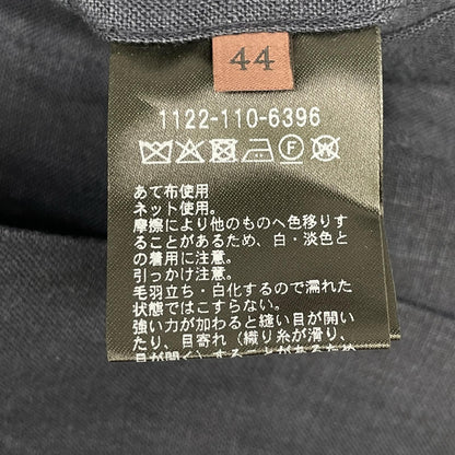 UNITED ARROWS ユナイテッドアローズ 1122-110-6396 25年製 ﾈｲﾋﾞｰ ﾘﾈﾝ100 2B ｼﾞｬｹｯﾄ ジャケット 44 メンズ