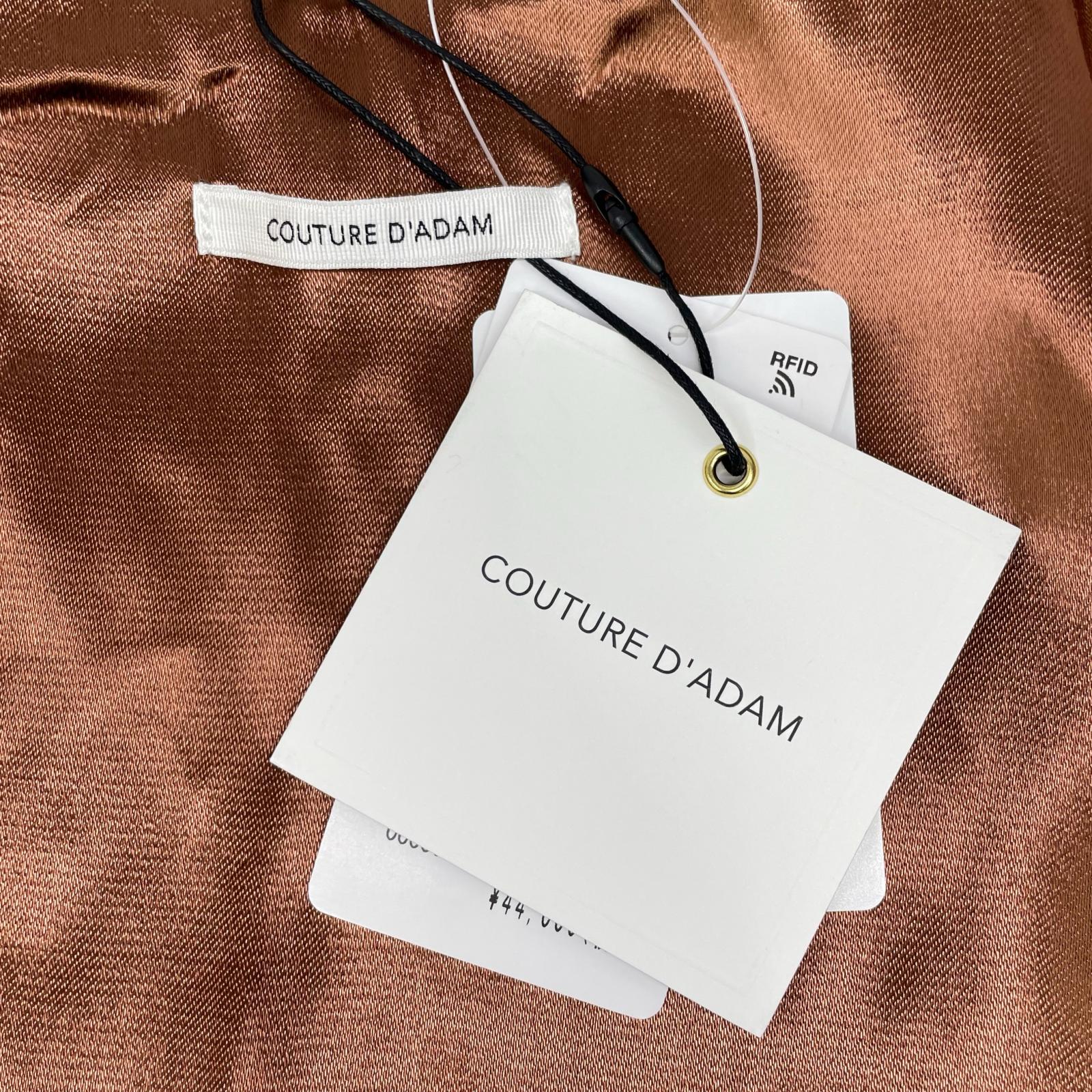 COUTURE D'ADAM クチュールドアダム 24AW-104 棕色 粘胶纤维 徽章刺绣 飞行夹克/缎面夹克 夹克