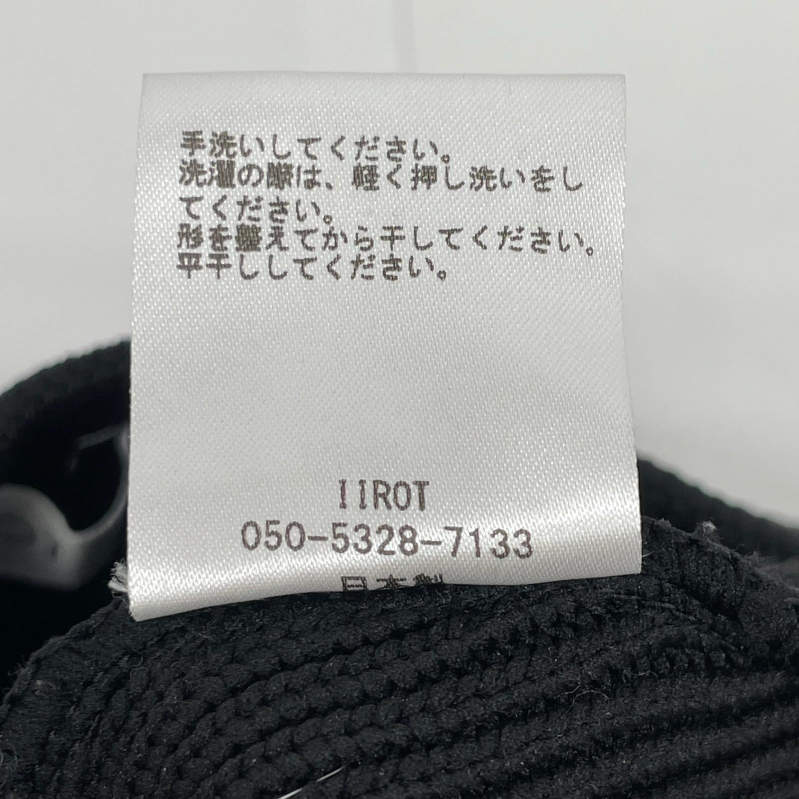 IIROT イロット 017-022-KP03 ブラック ポリエステル バルーンニットパンツ ボトムス