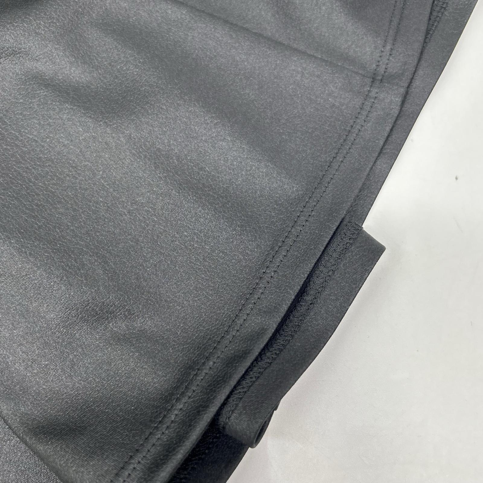 25AW ﾌﾞﾗｯｸ ｻﾃﾝ ｴﾝﾎﾞｽｷﾞｬｻﾞｰｽｶｰﾄ スカート 36 レディース