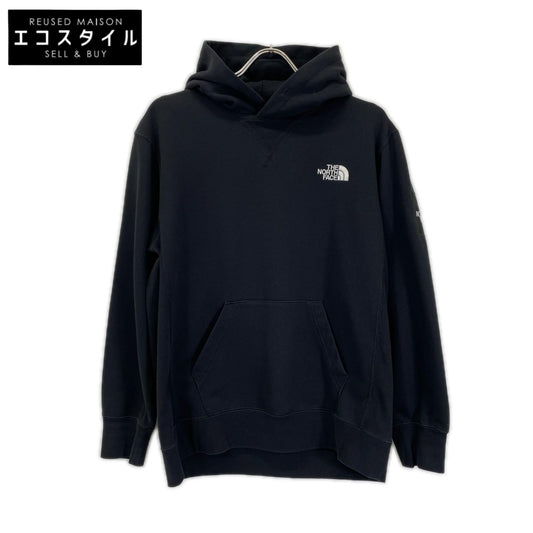 THE NORTH FACE ノースフェイス NT12035 ブラック スクエアロゴフーディ パーカー トップス