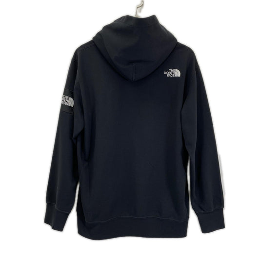 THE NORTH FACE ノースフェイス NT12035 ブラック スクエアロゴフーディ パーカー トップス