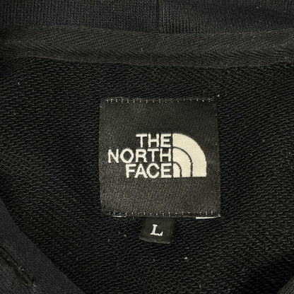 THE NORTH FACE ノースフェイス NT12035 ブラック スクエアロゴフーディ パーカー トップス
