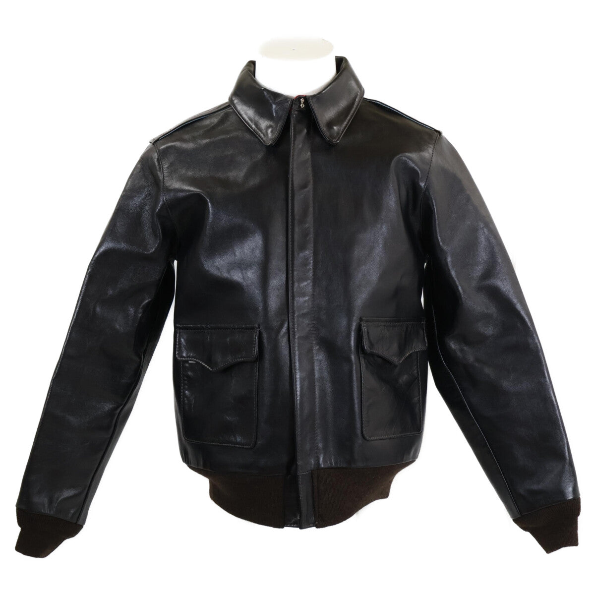 Y'2 LEATHER 【Excellent Condition】HORSE Leather TYPE A-2 Flight Jacket