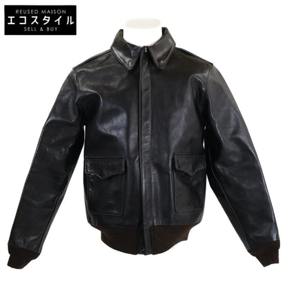 Y'2 LEATHER 【Excellent Condition】HORSE Leather TYPE A-2 Flight Jacket