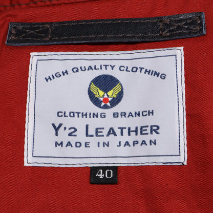 Y'2 LEATHER 【Excellent Condition】HORSE Leather TYPE A-2 Flight Jacket