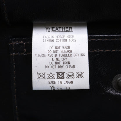 Y'2 LEATHER 【Excellent Condition】HORSE Leather TYPE A-2 Flight Jacket