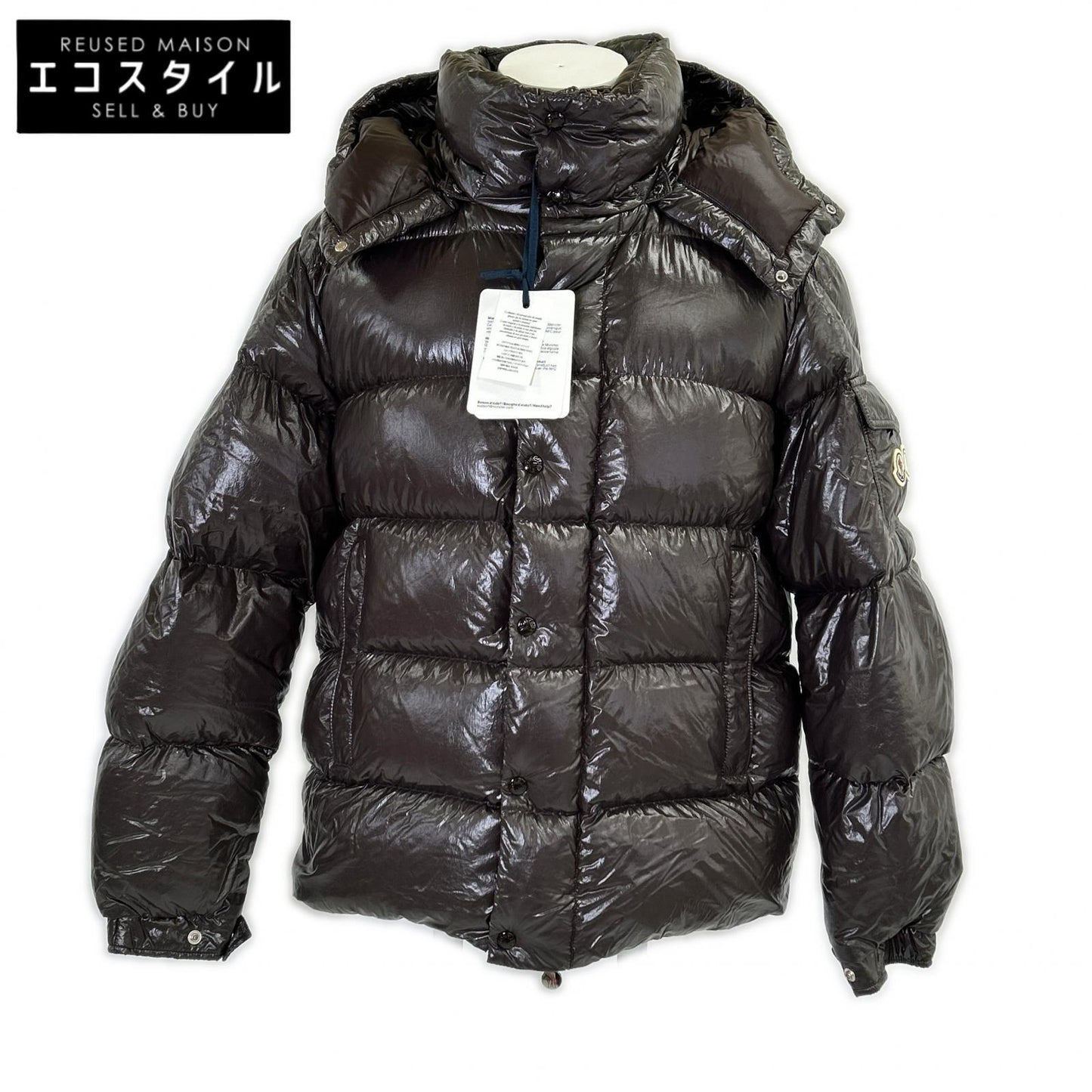 [Like new] 70th Anniversary MAYA 70 Hand-Gradation Hooded Down Jacket, Size 4, Men's