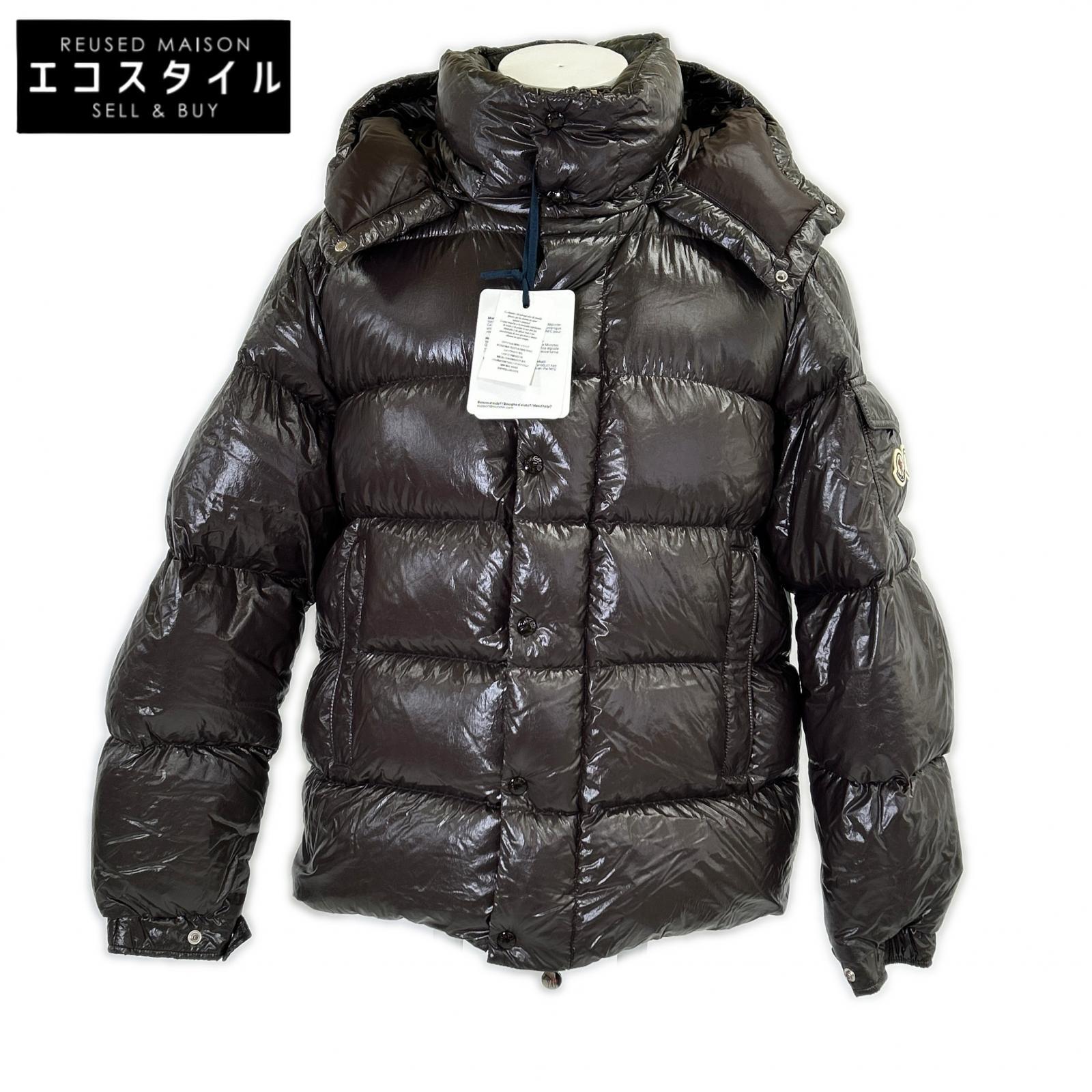 [Like new] 70th Anniversary MAYA 70 Hand-Gradation Hooded Down Jacket, Size 4, Men's