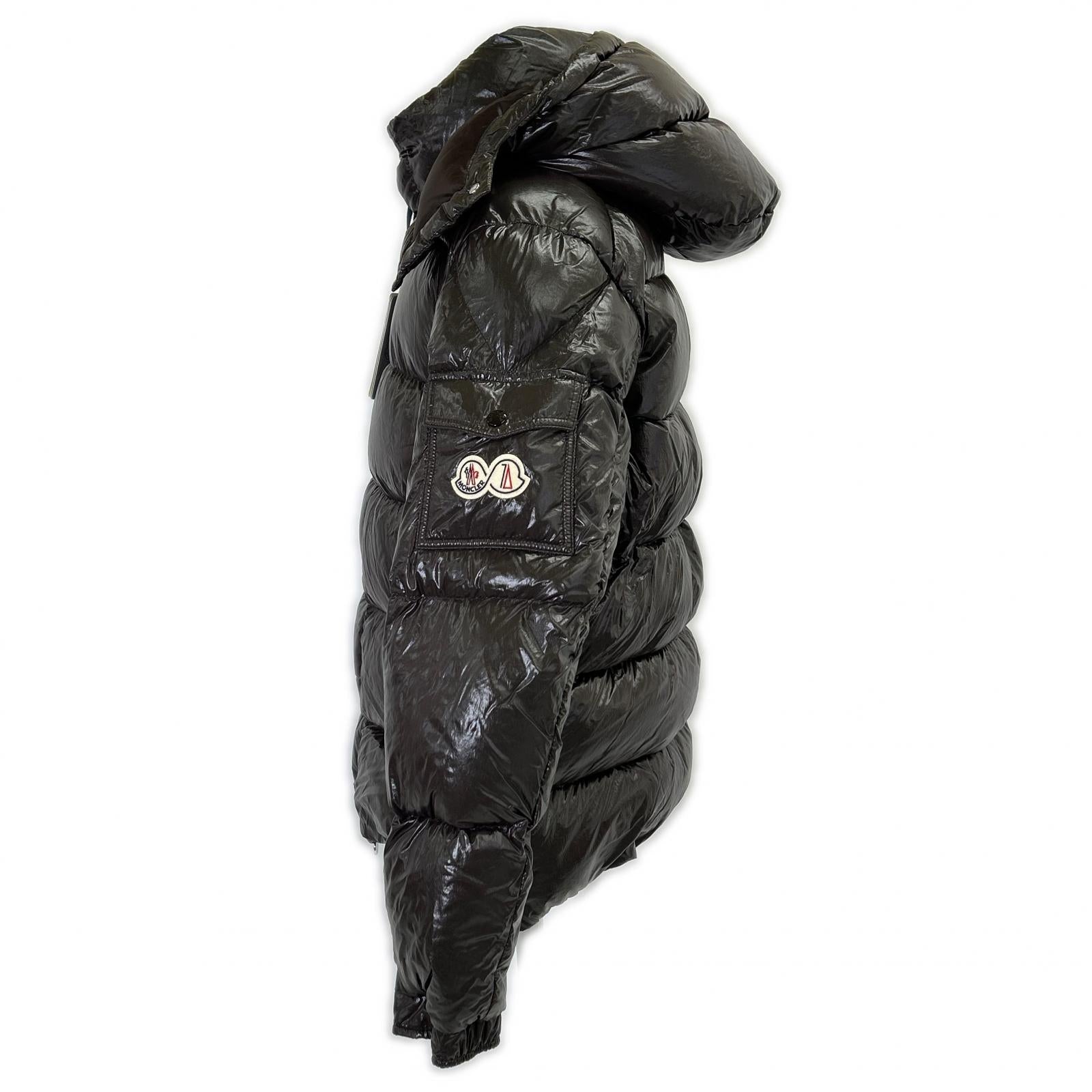 [Like new] 70th Anniversary MAYA 70 Hand-Gradation Hooded Down Jacket, Size 4, Men's