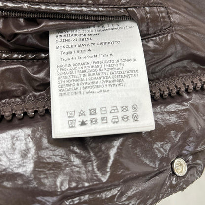 [Like new] 70th Anniversary MAYA 70 Hand-Gradation Hooded Down Jacket, Size 4, Men's