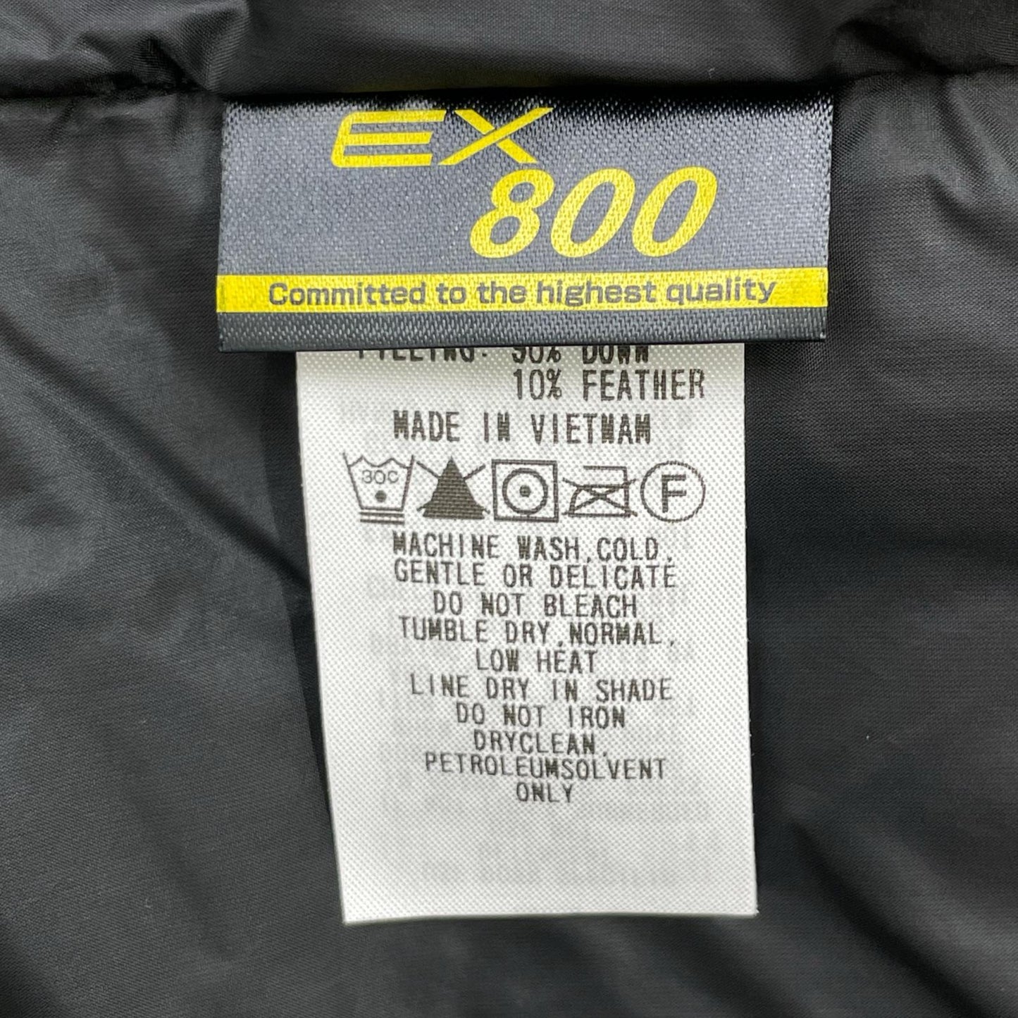 mont-bell Montbell 2301461 Black Super DRYTEC 800 Fill Power Travel Down Half Coat Jacket M Men's