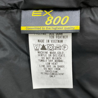 mont-bell Montbell 2301461 Black Super DRYTEC 800 Fill Power Travel Down Half Coat Jacket M Men's
