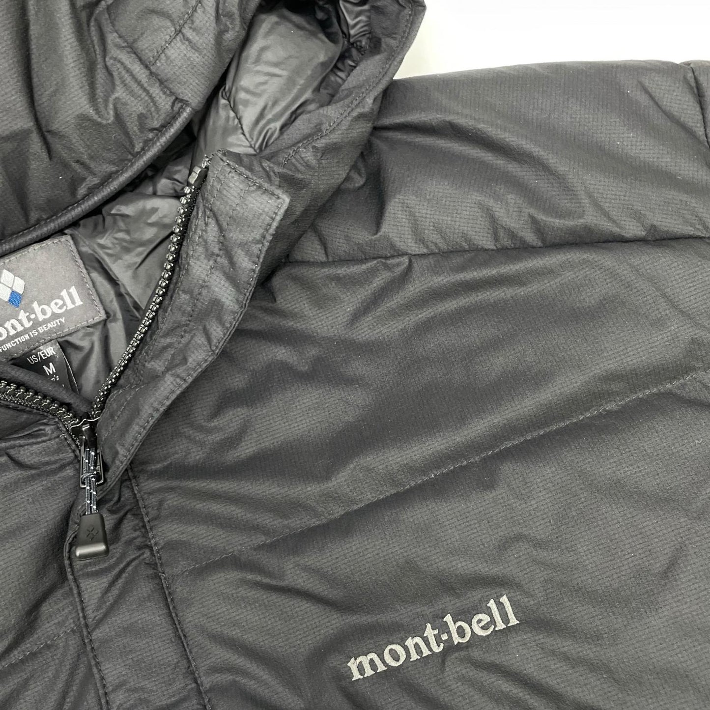 mont-bell Montbell 2301461 Black Super DRYTEC 800 Fill Power Travel Down Half Coat Jacket M Men's