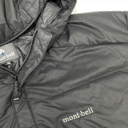 mont-bell Montbell 2301461 Black Super DRYTEC 800 Fill Power Travel Down Half Coat Jacket M Men's