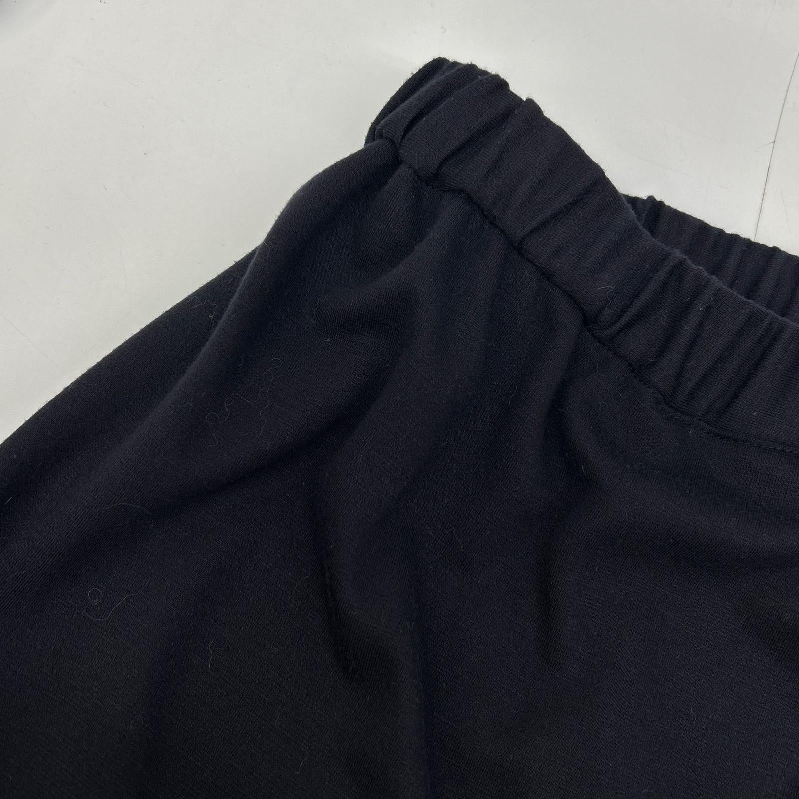 ﾌﾞﾗｯｸ ﾗｯﾌﾟﾃﾞｻﾞｲﾝ ﾜｲﾄﾞﾊﾟﾝﾂ ボトムス F レディース