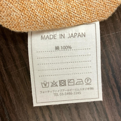 45R フォーティファイブ アール ベージュ スーピマ超ガーゼの908馬セーター トップス