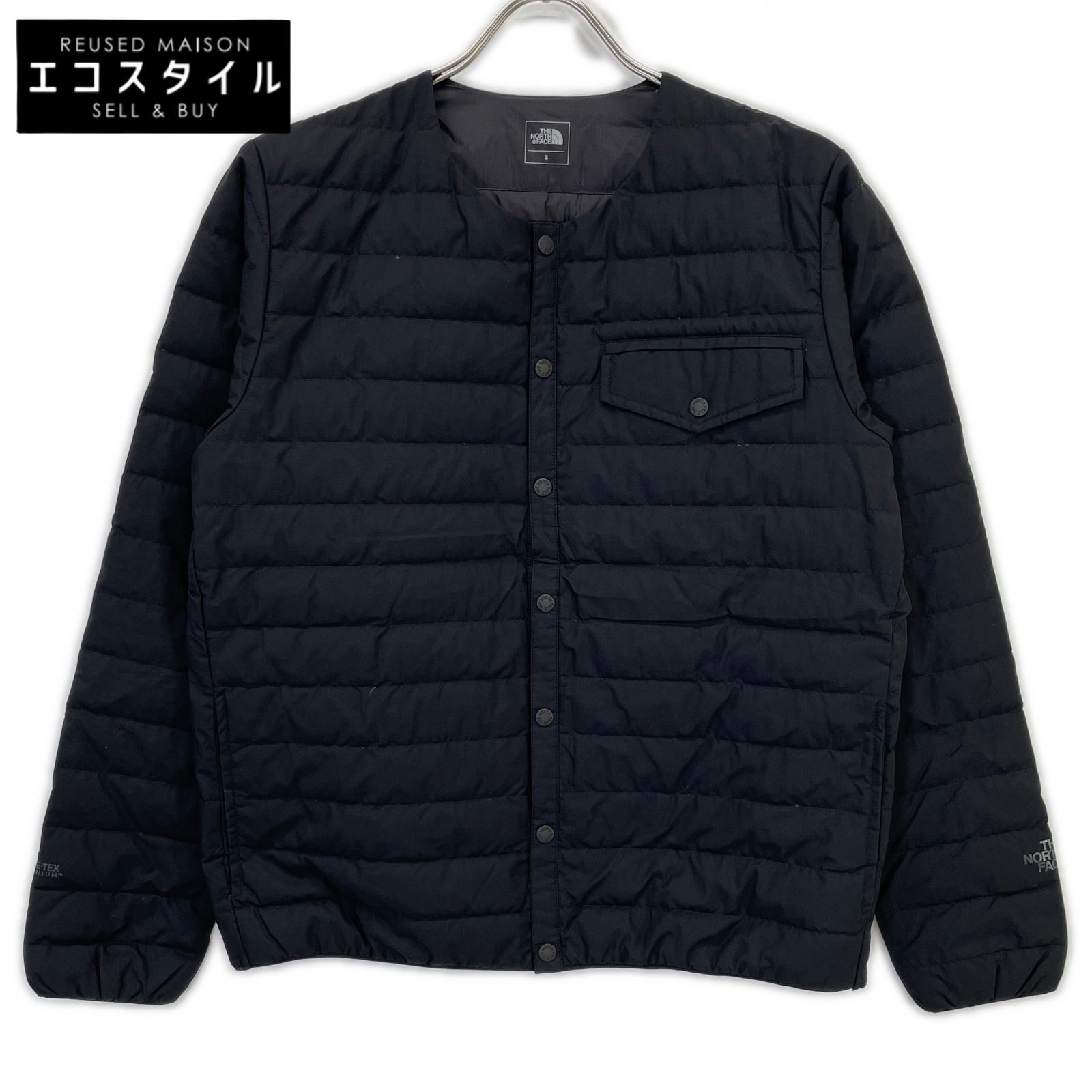 THE NORTH FACE ND91962 Black Nylon WINDSTOPPER Zepher Shell Cardigan Jacket