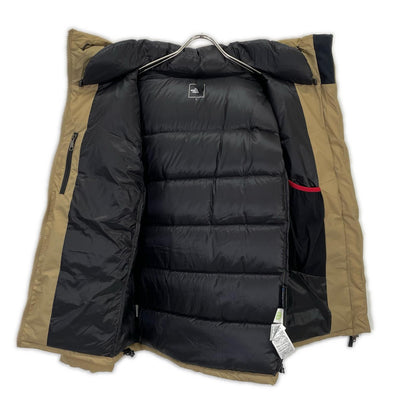 THE NORTH FACE ND92215 Brown Nylon Belayer Parka Jacket Men's