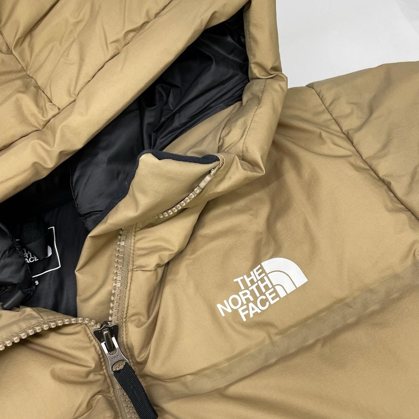 THE NORTH FACE ND92215 Brown Nylon Belayer Parka Jacket Men's