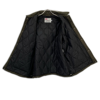 TRADITIONAL WEATHERWEAR Khaki Corduroy Collar Quilted Jacket