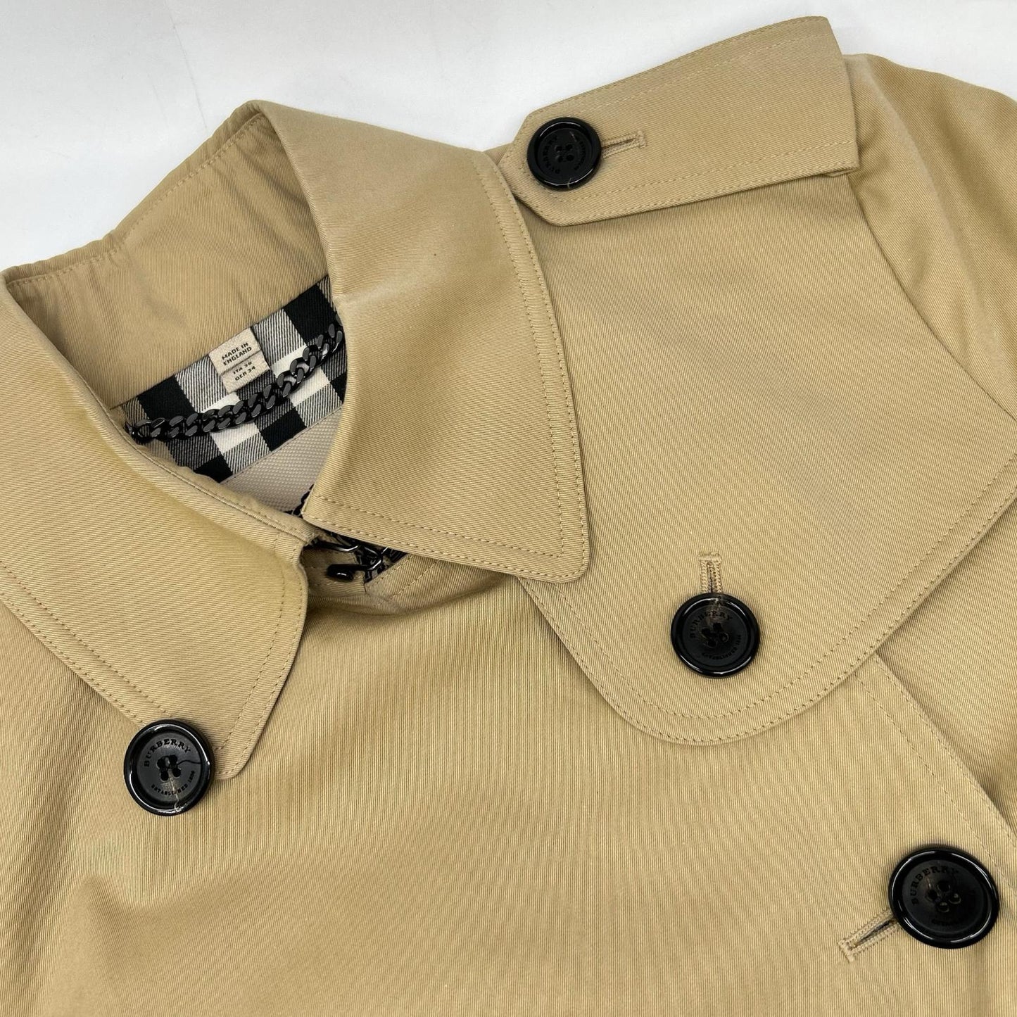 BURBERRY 3885710 Beige Buckingham Trench Coat